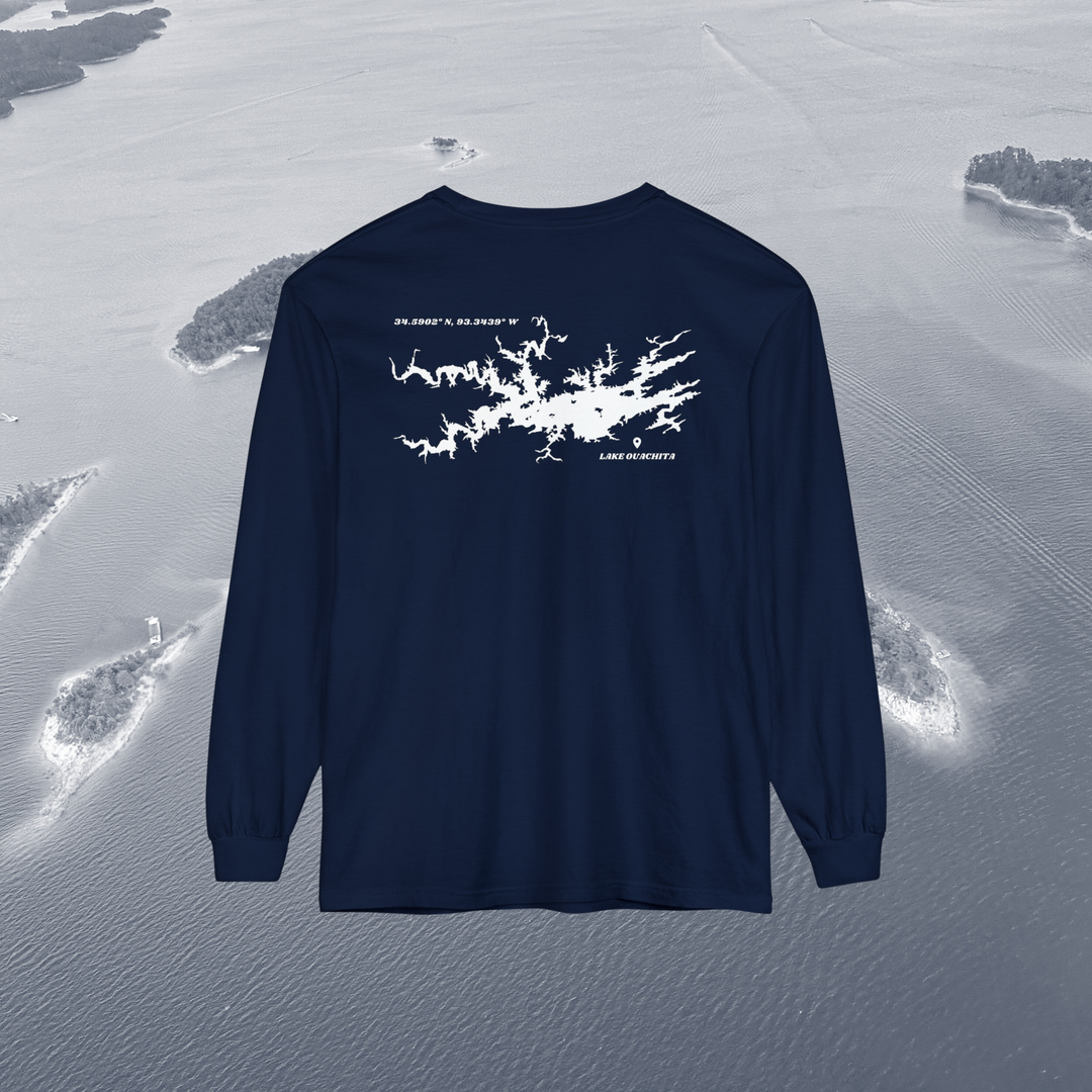 Ouachita Navy Long Sleeve
