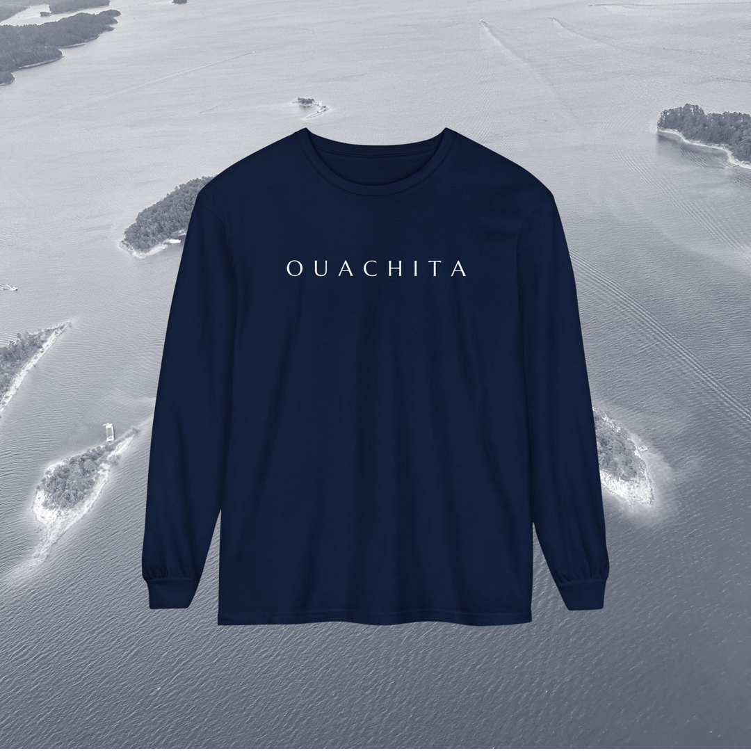 Ouachita Navy Long Sleeve