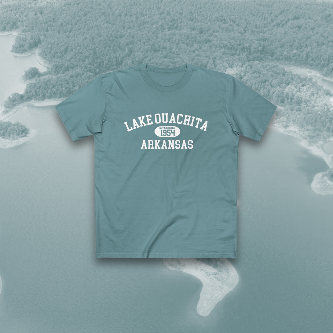 Ouachita Retro - Slate Blue