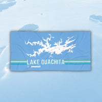 Sky Blue Lake Towel