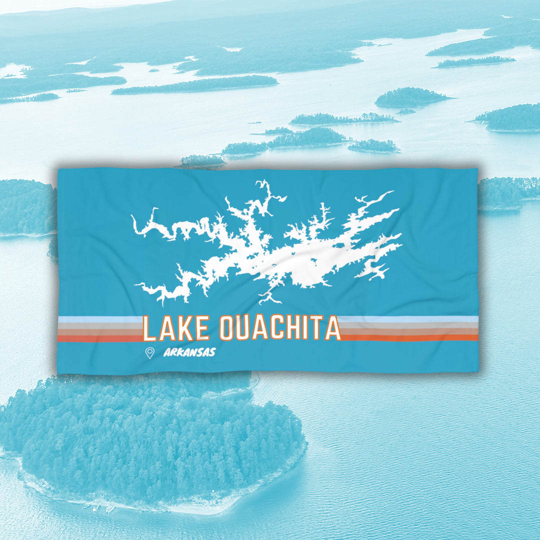 Turquoise Lake Towel