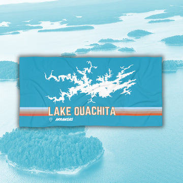 Turquoise Lake Towel
