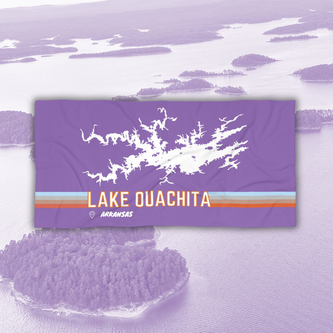 Purple Lake Towel