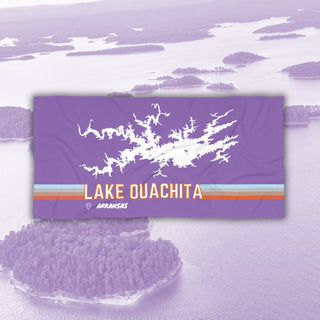 Purple Lake Towel